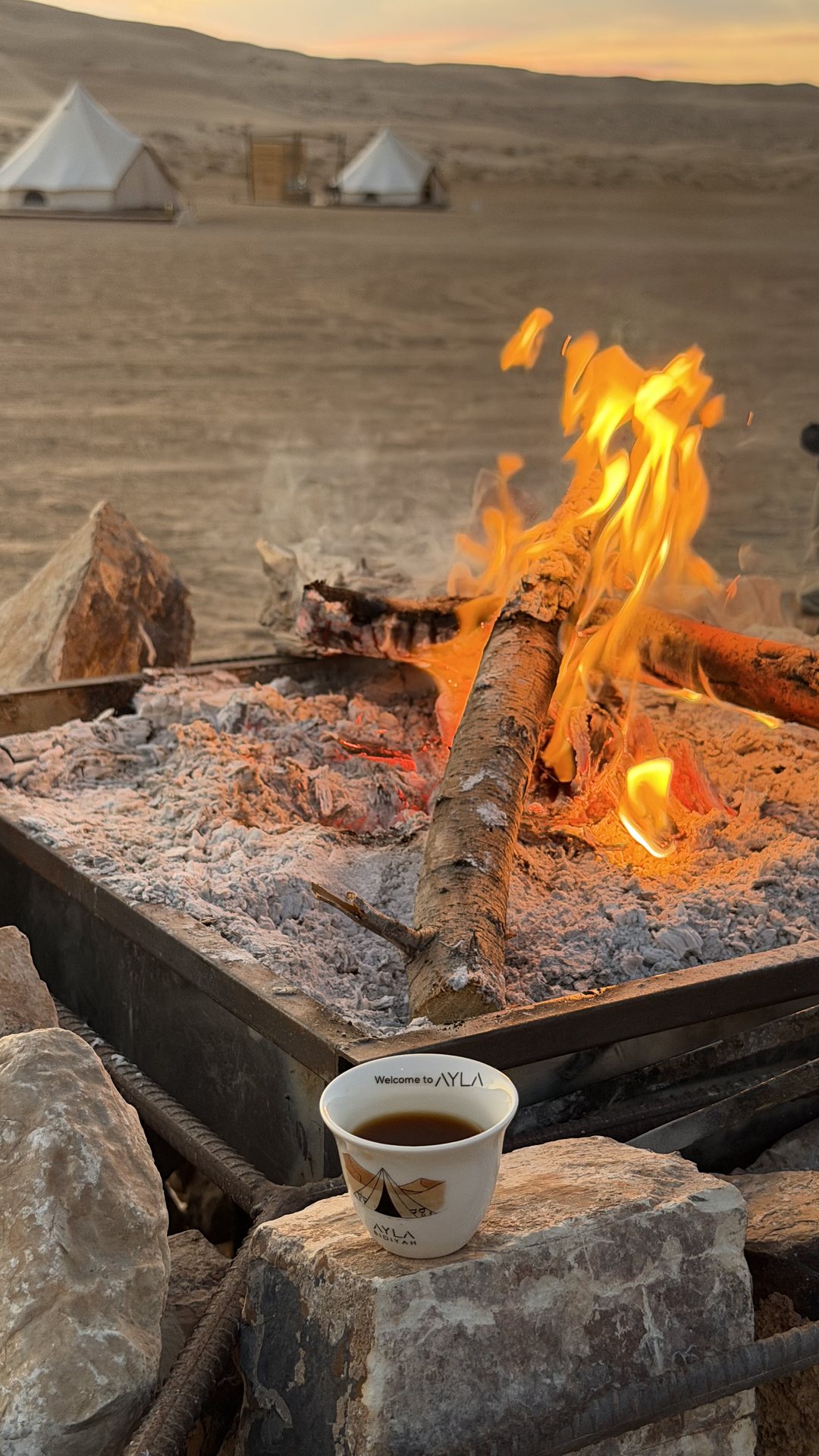 Desert Campfire