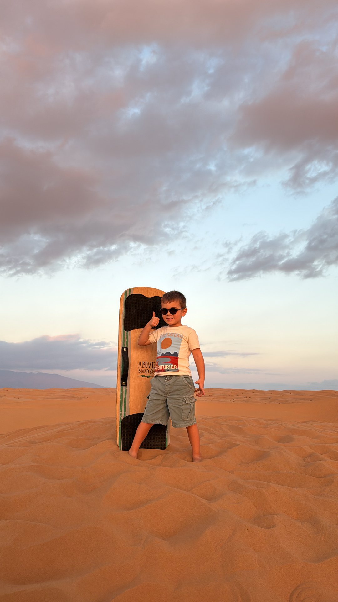 Family Sandboarding